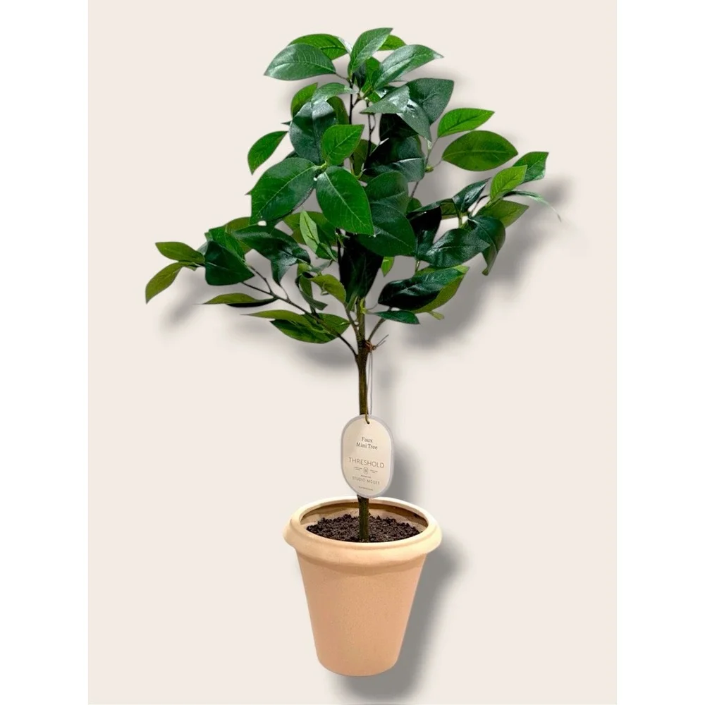 Green Leaf Mini Artificial Tree -‎ Threshold McGee, Target 2024